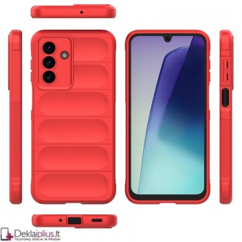 Magic Shield guminis dėklas - raudonas (Samsung Galaxy A17/A18)